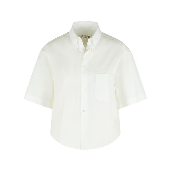 Maison Margiela White Cotton Shirt Women